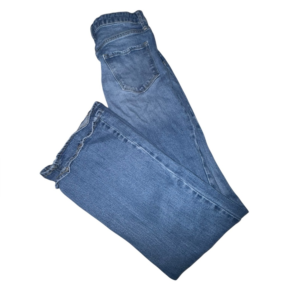 Old Navy Flare Higher High Rise Blue Jeans Size 6